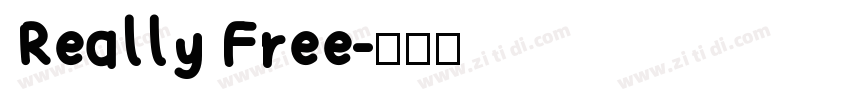 Really Free字体转换